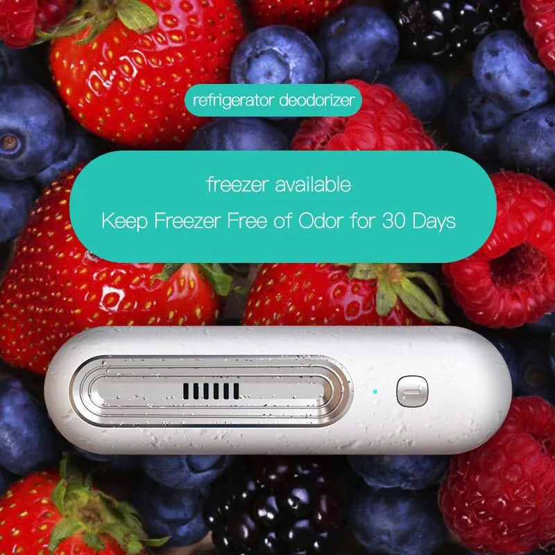 Purificador de Aire Compacto y Desodorante de Refrigerador