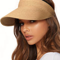 Sombrero de sol plegable con ala ancha – Cómodo y protector contra UV