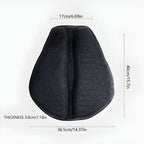 Almohadilla de Gel para Asiento de Motocicleta para Viajes Largos