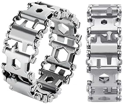 Pulsera Multiherramienta de Acero Inoxidable 29-en-1