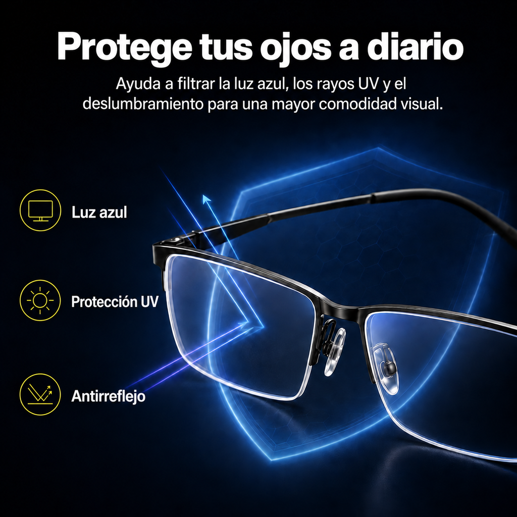 Gafas Progresivas Inteligentes Alemanas Aerisyn Con Focalización Multi-Zona