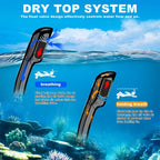 AquaClear Set de Snorkel – Impermeable, Cómodo y con Gran Visibilidad