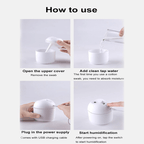 Min humidificador y purificador de aire