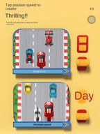 Juego de Carreras Infantil - Juguete Interactivo con Volante