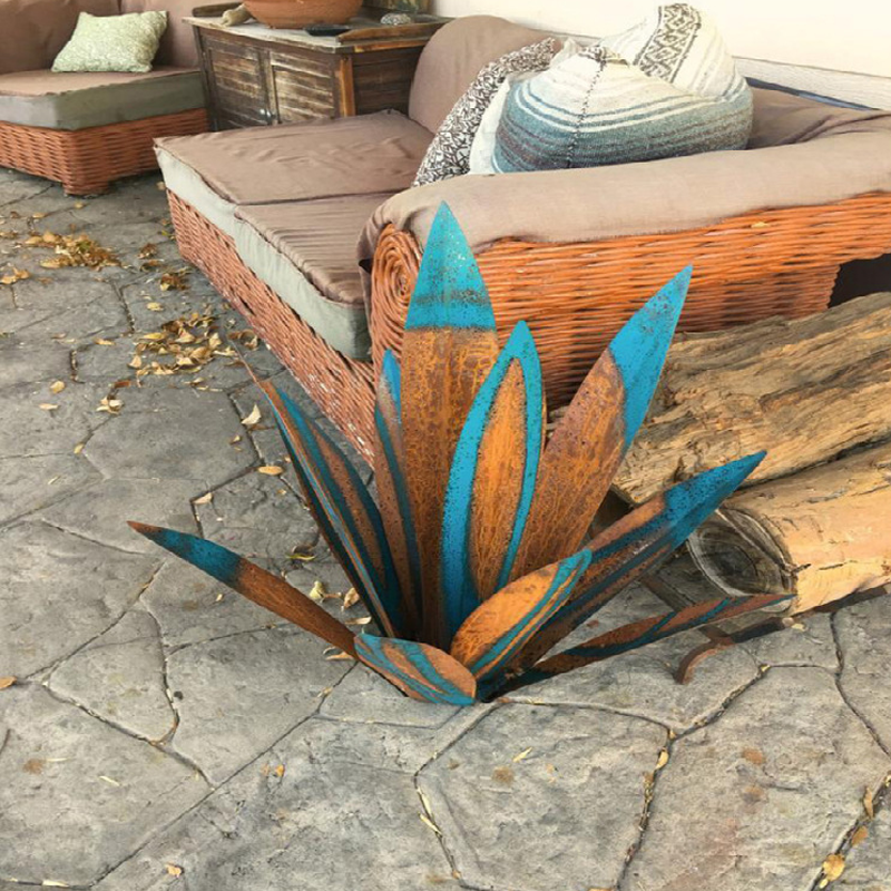 Lámpara de Jardín Agave Solar Impermeable como Decoración