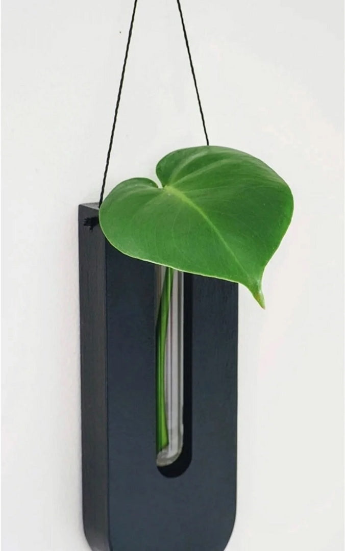 WoodFlora | Set de Soportes de Flores de Madera Rústica Creativa - para Plantas de Interior