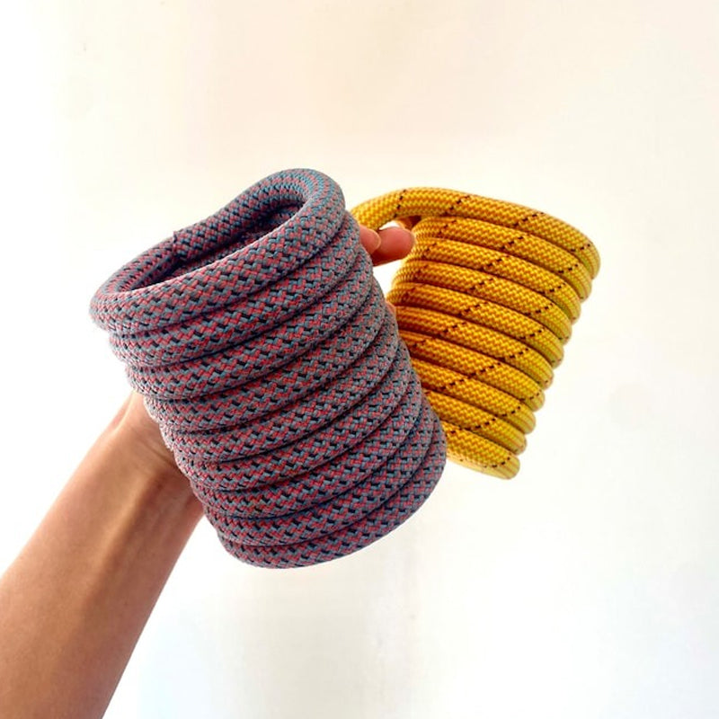 Funda para Lata de Cerveza de Cuerda de Escalada Reciclada