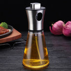 Botella de Spray de Aceite de Cristal Inoxidable