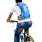 Mochila impermeable y multifuncional para ciclistas