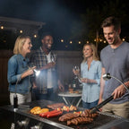 GrillBright – Iluminación compacta para parrillas con haz ajustable de 360°