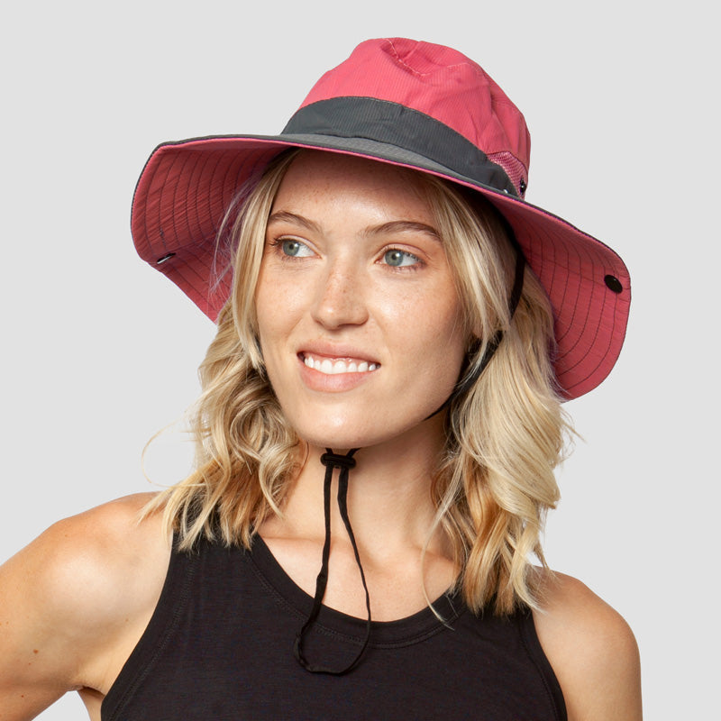Sombrero de sol plegable con protección UV