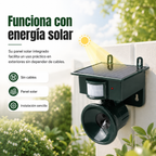 Repelente de Aves Solar Ultrasonico Inteligente