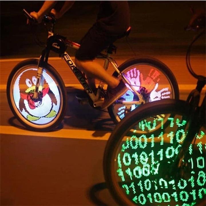 Luces LED para Radios de Bicicleta 3D