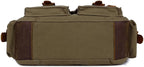 Bolsa RetroCarry – Bolsa de Hombro de Lona Vintage para Laptops