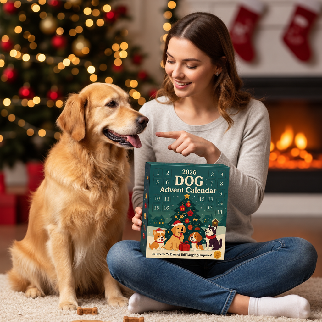 DOGMAS – Calendario de Adviento para perros con 24 juguetes festivos