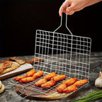 GRILLGRID – Canasta de BBQ de Gran Capacidad para un Control Uniforme al Cocinar al Aire Libre