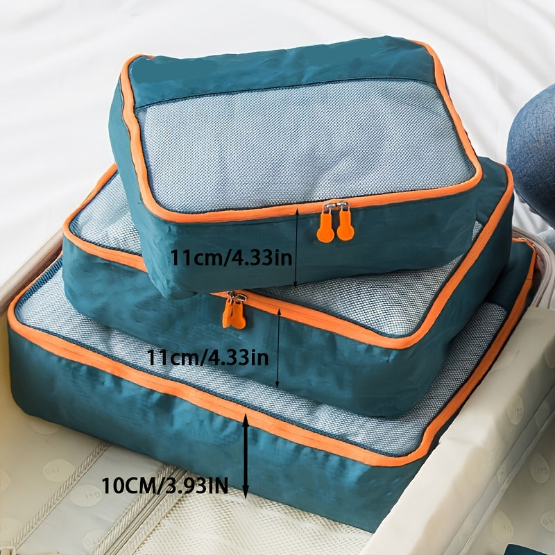 JOURNEASY - Juego de 7 bolsas organizadoras para maletas, portátil, para viajar