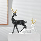DecoDeer - Escultura Geométrica de Ciervo para Decoración Interior
