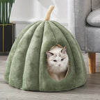CozyPaw – Casa para Gatos con Inspiración en Calabaza