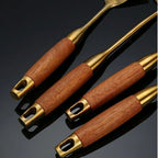 Utensilios de Cocina Dorados a Elección del Chef | Set de 6 piezas