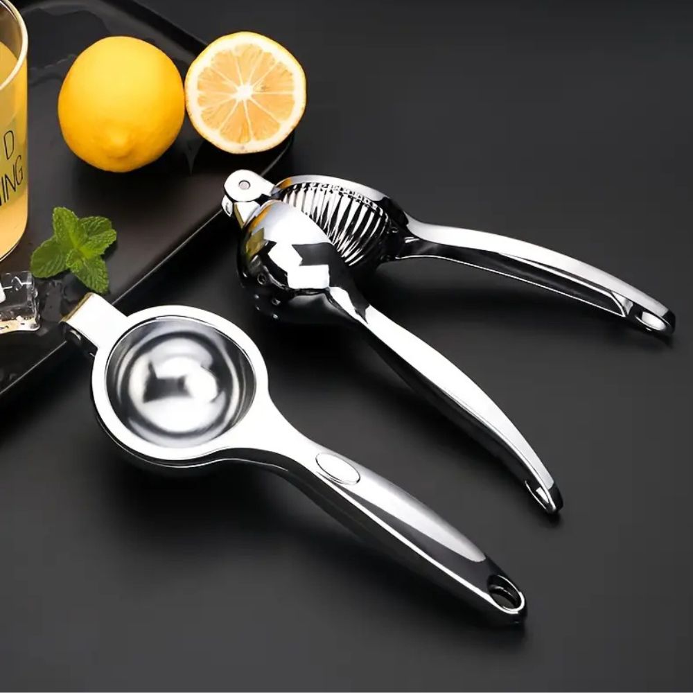 Exprimidor de limones de acero inoxidable