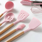 KitchenMate - Juego de cocina de 12 piezas antiadherente