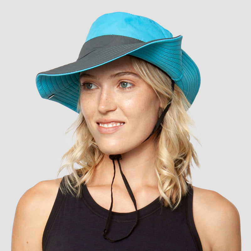 Sombrero de sol plegable con protección UV