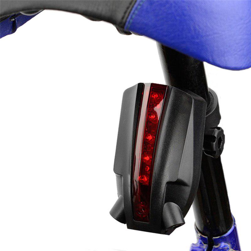 Luz Trasera de Proyección Láser para Bicicleta
