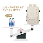 TRAVELMATE - Gran Mochila de Viaje Impermeable con USB – Antirrobo & Compartimento para Zapatos – 35L