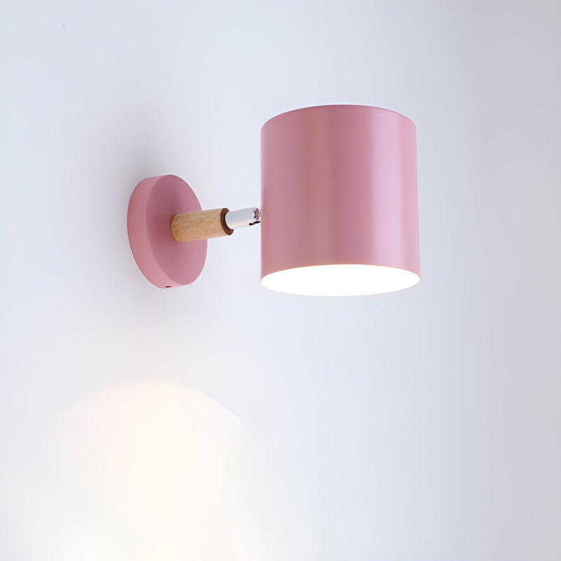Luz de Pared en Estilo Nórdico - Acento de Color Moderno