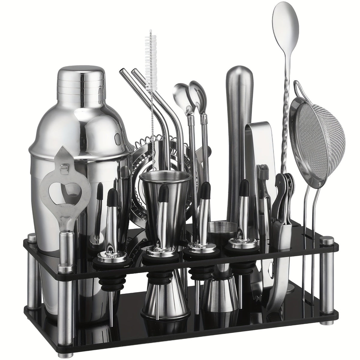 ProMix Set de Cócteles de 20 Piezas – Todo para la Mezcla Perfecta