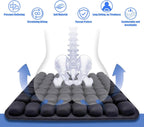 Cojín de Viaje Inflable con Alivio Ergonómico de Presión – AirComfort