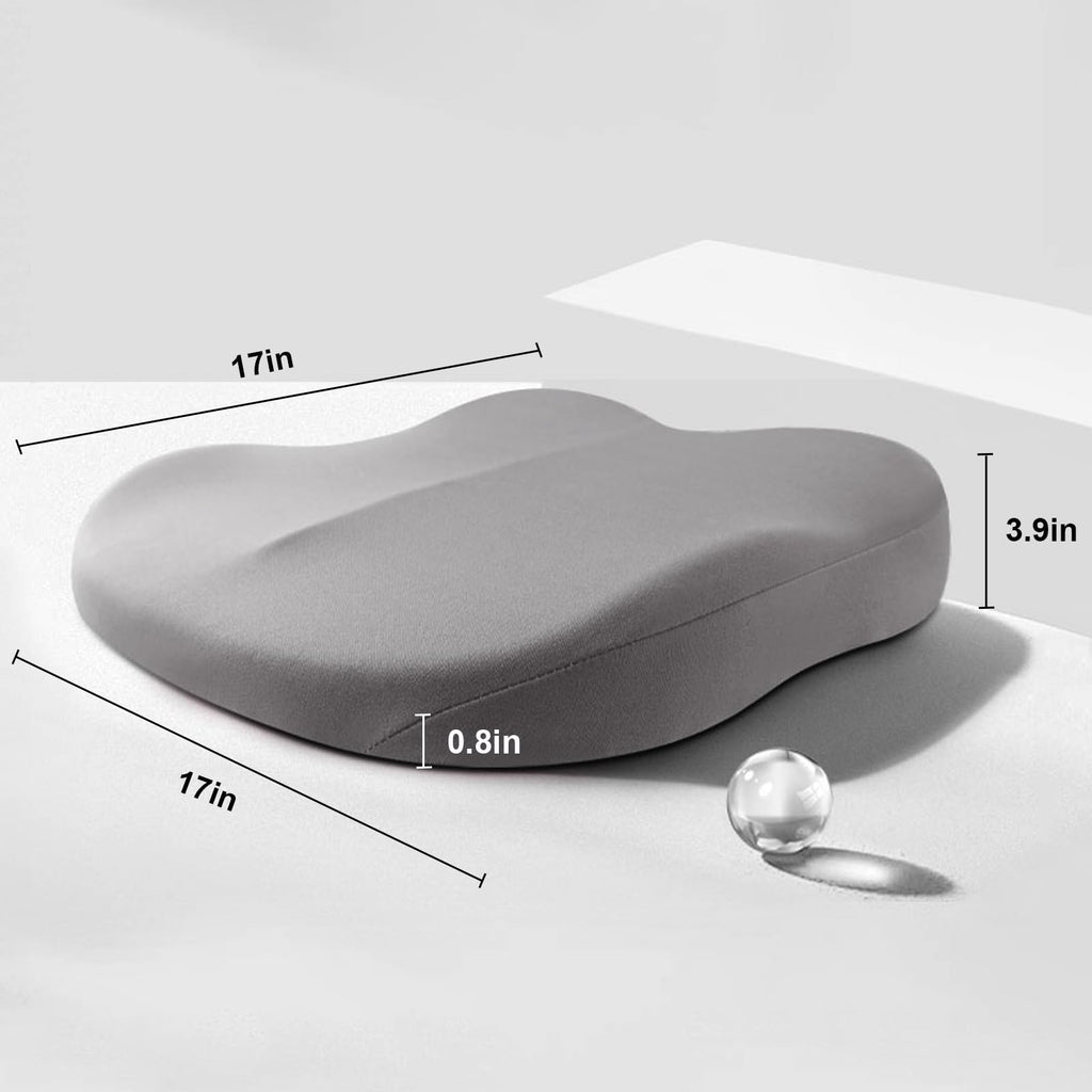 Cojín de coche BoostSit – Cojín de asiento ergonómico con espuma viscoelástica