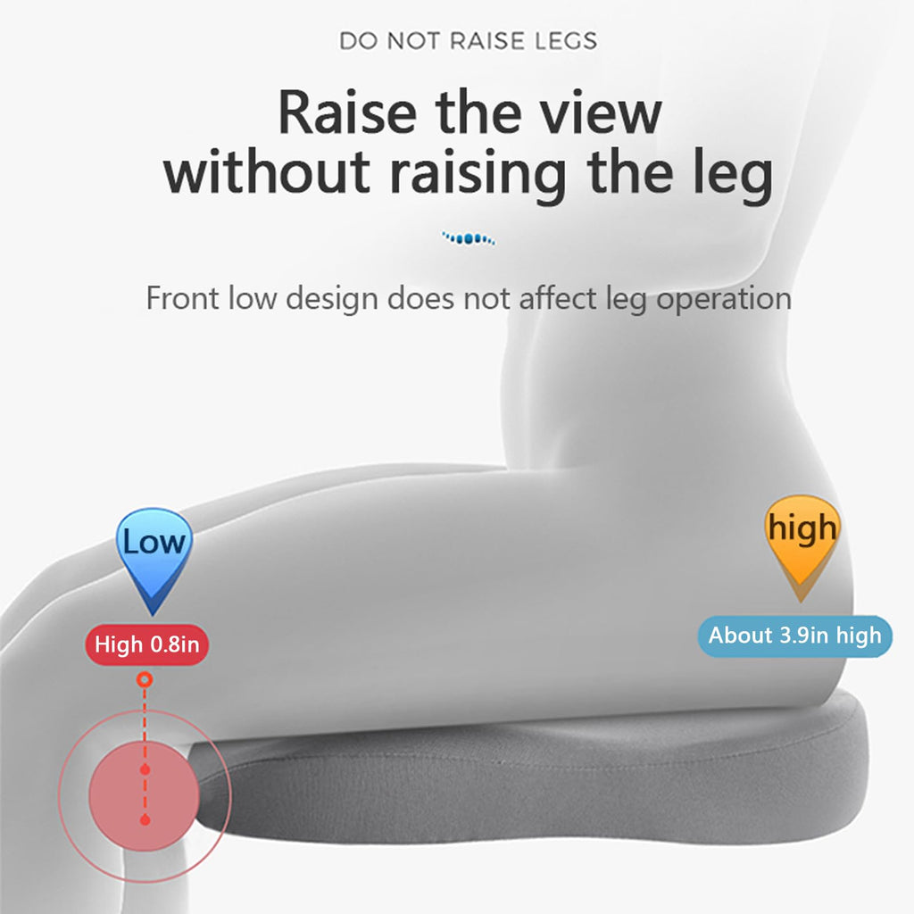 Cojín de coche BoostSit – Cojín de asiento ergonómico con espuma viscoelástica