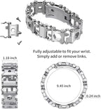 Pulsera Multiherramienta de Acero Inoxidable 29-en-1