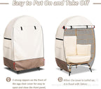 Cubierta Impermeable para Silla Huevo con Doble Cremallera – Solara