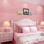 Panel de Pared de Ladrillo Sintético 3D, Espuma Autoadhesiva para Sala de Estar, Impermeable para Pared y Techo