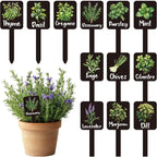 Etiquetas de Plantas Acrílicas Impermeables Set de 12