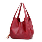 Bolso de piel sintética con gran capacidad