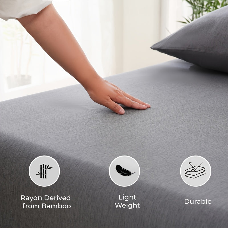 Funda de Cama de Viscosa de Bambú – Lujo Transpirable y Confortable