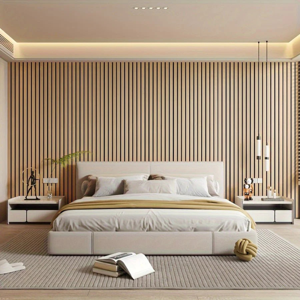 Panel de Pared Autoadhesivo Impermeable Diseño Madera