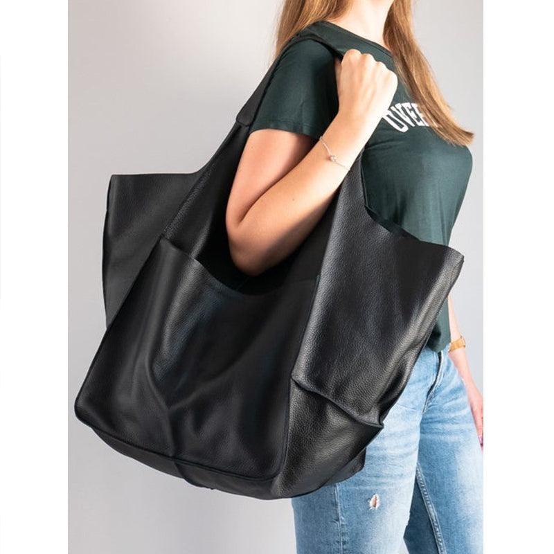 Bolsas de Fin de Semana de Cuero Sobredimensionadas