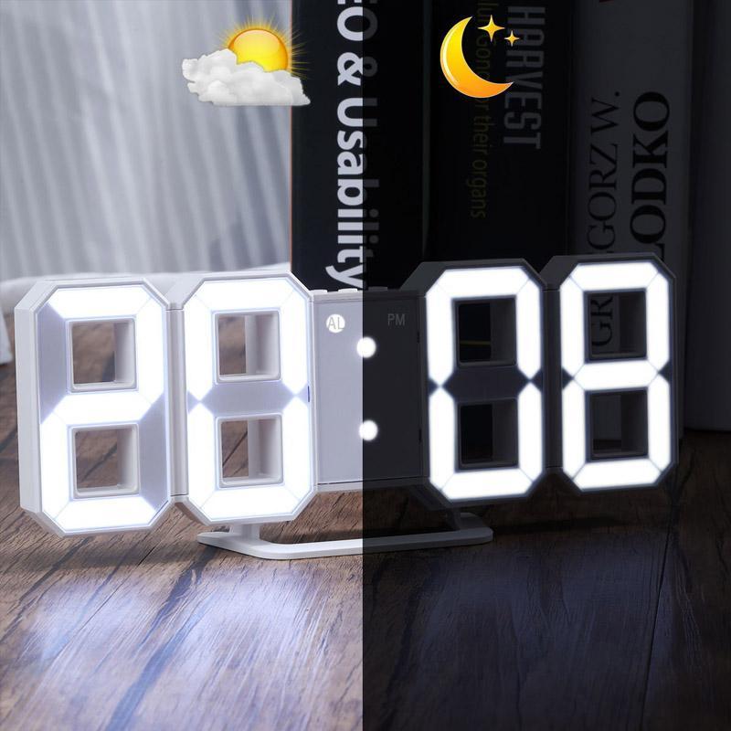 Reloj Despertador Digital 3D Inteligente