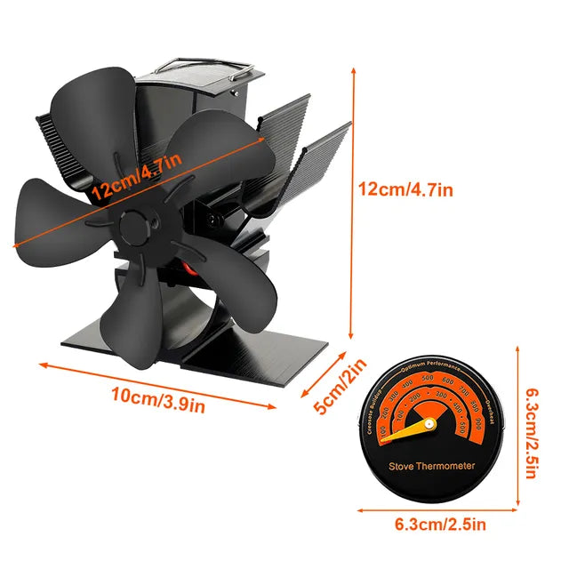 Mejor ventilador de estufa de leña para estufa de leña