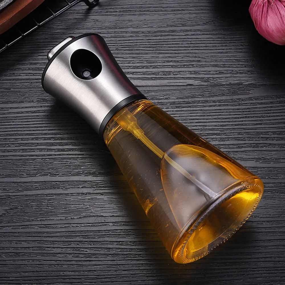 Lisslune | Botella de Spray de Aceite de Cristal Inoxidable