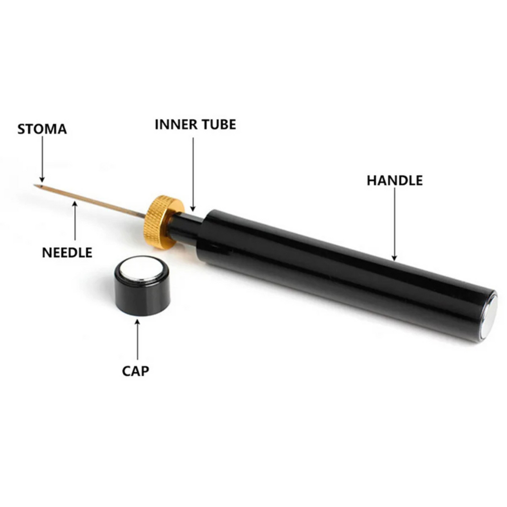 Sacacorchos de Presión de Aire WineLuxe – Acero Inoxidable y Diseño Ergonómico