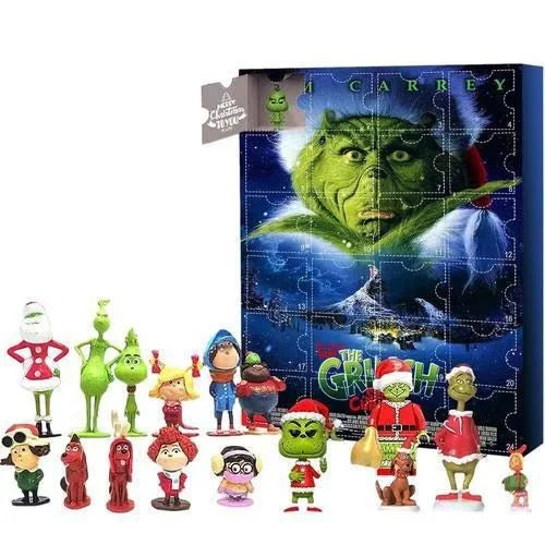 Calendario de Adviento Monstruo Verde – Regalo de Navidad