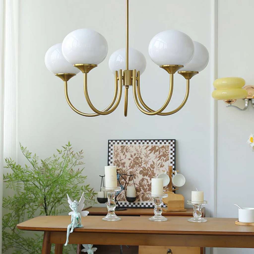 Aris | Lámpara colgante de diseño con candelabro