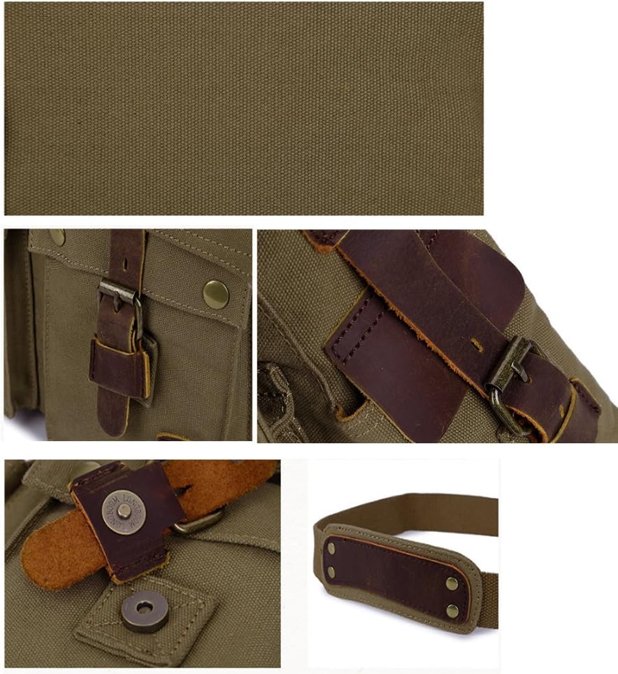 Bolsa RetroCarry – Bolsa de Hombro de Lona Vintage para Laptops