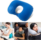 AirComfort™ – Almohada de viaje y cuello inflable impermeable